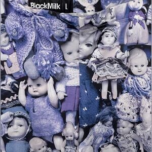 BlackMilk Clothing Doll Leggings -SIZE L -Vintage- 2010 !!EXCELLENT CONDITION!!